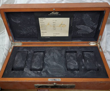 Rare MIDO 45 Years Commander Limited Edition Wooden Watch Box 4-Slot Certificate picture