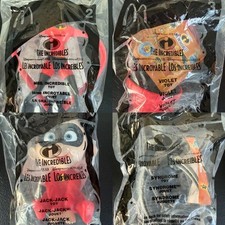 2004 McDonald’s Disney Pixar The Incredibles Happy Meal Toys YOU PICK Sealed picture