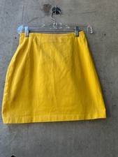 Forenza Yellow Cotton Sportswear Skirt picture