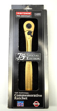 SEARS Craftsman USA NOS GOLD 75th Anniversary Special Edition 3/8” Ratchet 44895 picture