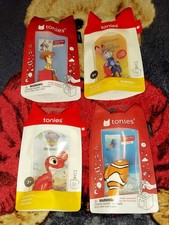 NEW Lot of 4 TONIES  ZOOTOPIA 2  NEMO  TOY STORY  Audio Characters NEW & SEALED  picture