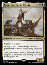 Vona, Butcher of Magan 293 M Normal LCC MTG NM picture