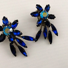 Beautiful Judy Lee signed Vintage Earrings picture
