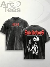 Suicideboys Retro 90s Two‑Sided Oversized Heavyweight Cotton Graphic T‑Shirt picture