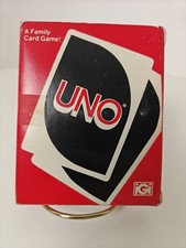 VTG 1978 UNO Card Game Original Red Box International Games 100% COMPLETE picture