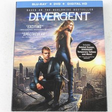 Divergent Blu-ray 2014 Kate Winslet Theo James Shailene Woodley - Pre-owned picture