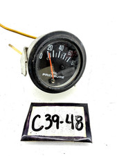 Vintage 1976 - 1986 Jeep CJ5 CJ7 CJ Mechanical Oil Pressure Gauge 80 PSI C39-48 picture