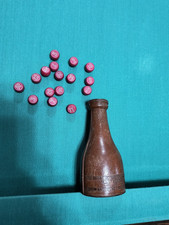 Antique Vintage Brunswick Balke Collender Co. Kelly Pool pill bottle picture