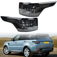 For 2014-2022 Land Range Rover Sport Pair LED Tail Light Rear Brake Lamp Smoked picture