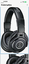 Audio-Technica ATH-M40x Wired Over-Ear Headphones 3.5mm, Black Studio picture