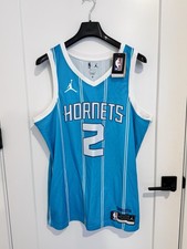 Nike Jordan Charlotte Hornets Lamelo Ball #2 Swingman Jersey Men's Size 48 Large picture