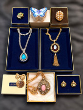 Vintage 1970/80s Avon Jewelry Lot - 8 pieces w/Original Boxes picture