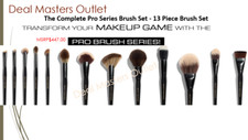 13 Pcs full set of scott barnes brushes-New Authentic picture