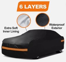 6 Layer 100% Waterproof Car Cover Custom for Pontiac LeMans 1961-1993 picture