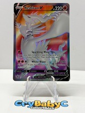 Pokemon Reshiram V 172/195 Silver Tempest Sword & Shield FULL ART picture