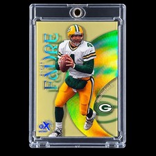 Brett Favre SkyBox E-X Century ACETATE Holo 90's Green Bay Packers picture