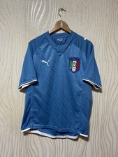 ITALY 2009 HOME FOOTBAL SHIRT SOCCER JERSEY PUMA sz L MEN picture
