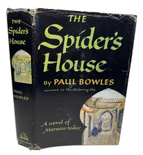 The Spider's House Paul Bowles 1955 FIRST PRINTING DUST JACKET Antique Book picture