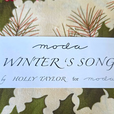 Moda Winter's Song Charm Pack HTF OOP Quilting Holly Taylor picture