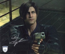 Signed Nick Aostolides Resident Evil: Requiem Leon 8x10 w/ Official Pix COA picture