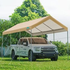 10x20 Heavy Duty Carport Party Wedding Tent Canopy Car Boat Shelter Adjustable picture