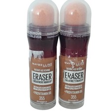 2 Maybelline Instant Age Rewind Eraser Treatment Makeup 355Sunscreen SPF20 12/25 picture