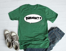 90s Pavement Band Logo Classic Green All Size Unisex T-Shirt II109 picture