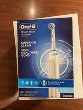 Oral-B Smart 5000 Power Rechargeable Electric Toothbrush - White - New unopened picture