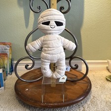 Jellycat London Mummy Bob Halloween Spooky Stuffed Animal NWT Retired picture