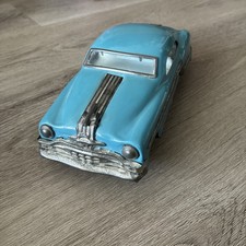 Vintage 1940s 1950s Pontiac Style Tin Toy Car 9.8