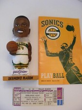 Seattle  SuperSonics 2002 NBA Desmond Mason BOBBLEHEAD-NBA Dunk Champion-Extras picture
