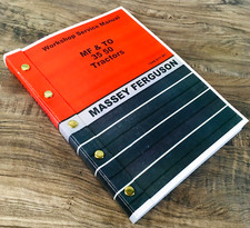 30 35 50 Tractor Service Manual Massey Ferguson MF 35 50 MF30 MF50 TO35 F-40 picture