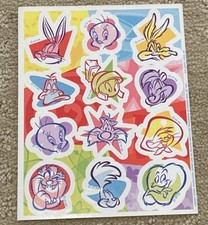 5 Sheets Vtg Hallmark Sticker LOONEY TUNES MIX BUGS BUNNY TWEETY DAFFY STICKERS picture