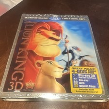 Disney Lion King 3D Diamond Edition Blu-ray 3D Blu-ray DVD Digital Copy Combo picture