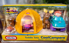 Vtg 1998 Little Tikes Toddle Tots Cool Campers Playset SEALED New In Box Rare picture