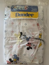 VTG 1984  Disney Babies Diaper Holder Stacker Dundee New in Package Mickey Mouse picture