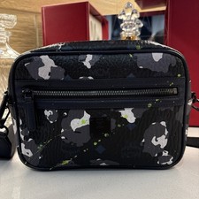 MCM Limited Edition Crossbody Camouflage Bag Unisex Excellent Condition 🔥 picture