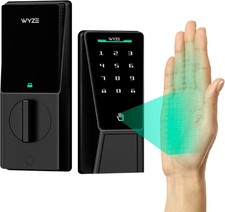 Wyze Palm Lock, Smart Door Lock with Palm Vein Recognition, Keyless Entry Smart picture