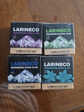 4 Pack Larineco Remineralizing 72 Gum  Stronger Teeth. Flavors Variety Pack Lot. picture