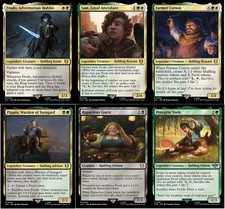 Frodo, Adventurous Hobbit   Sam, Loyal Attendant Commander Deck - EDH - MTG NM picture