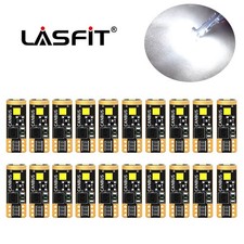 LASFIT Canbus T10 168 2825 194 LED License Plate Light Bulbs 6500K Bright White picture