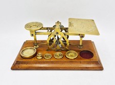 FINE VICTORIAN SAMPSON MORDAN LONDON POSTAL SCALES c1880 picture