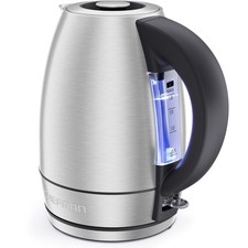 Chefman 1.8L Electric Kettle 1500W Rapid Boil Stainless Steel RJ11-18-SS picture