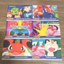 2001 Topps Pokemon Screen Snaps Lot Of 6 (Pop Very Low) picture