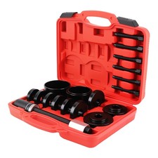 19PC Wheel Bearing Removal Tool Kit Front Drive Bearing Press Puller Set Steel picture