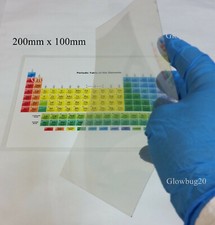 ITO on PET film: 200mm x 100mm Transparent conductive film: 30 ohm/square picture