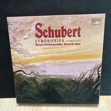 Schubert Complete Symphonies RICCARDO MUTI Brilliant Classics 4 CD Box EX/NM picture
