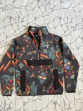 Patagonia Synchilla Anorak Fleece Pullover Unisex S/M Aztec Forest Floor Jacket picture