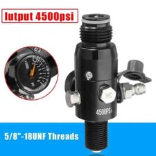 5/8''- 18UNF Thread Valve Regulator 4500psi HPA Air Tank Output 1800psi us picture