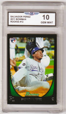 2011 BOWMAN SALVADOR PEREZ ROOKIE BASEBALL CARD KANSAS CITY ROYALS CATCHER picture